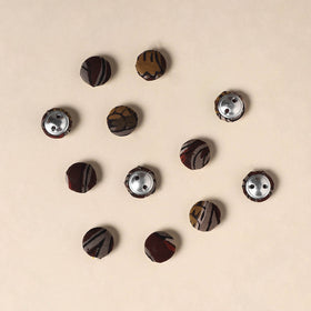  Handmade Fabric Button Small