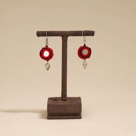 Banjara Embroidery Mirror Work Handmade Earrings 09