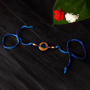 Earthy - Copper Enamel Rakhi by Ekibeki 26