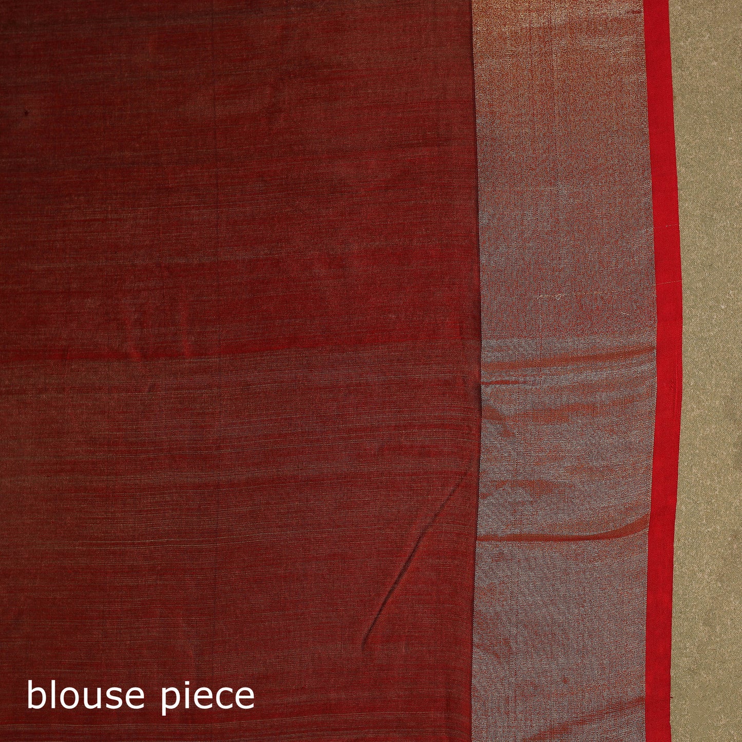 Black - traditional handloom triangle buti silk maheshwari