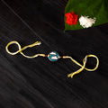 Baadal - Copper Enamel Work Rakhi by Ekibeki 28