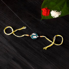 Baadal - Copper Enamel Work Rakhi by Ekibeki 28