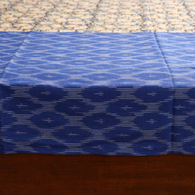 Pochampally Ikat with Kalamkari Patch Cotton Double Bedsheet Set (108 x 90 in) 02