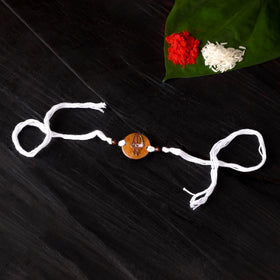 Chai Paani - Copper Enamel Work Rakhi by Ekibeki 29