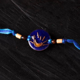 Chanda - Copper Enamel Work Rakhi by Ekibeki 30