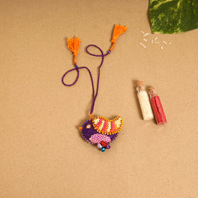  Bird - Handmade Felt Kids Rakhi 