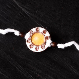 Sooraj - Copper Enamel Work Rakhi by Ekibeki 31