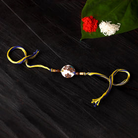 Phool - Copper Enamel Work Rakhi by Ekibeki 32