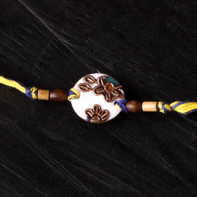 Phool - Copper Enamel Work Rakhi by Ekibeki 32