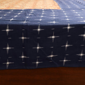 Pochampally Ikat with Kalamkari Patch Cotton Double Bedsheet Set (108 x 90 in) 04