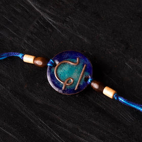 Daa - Copper Enamel Work Rakhi by Ekibeki 38