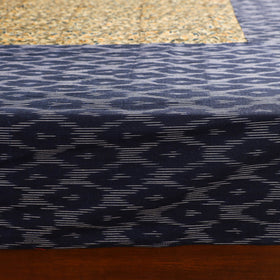 Pochampally Ikat with Kalamkari Patch Cotton Double Bedsheet Set (108 x 90 in) 07