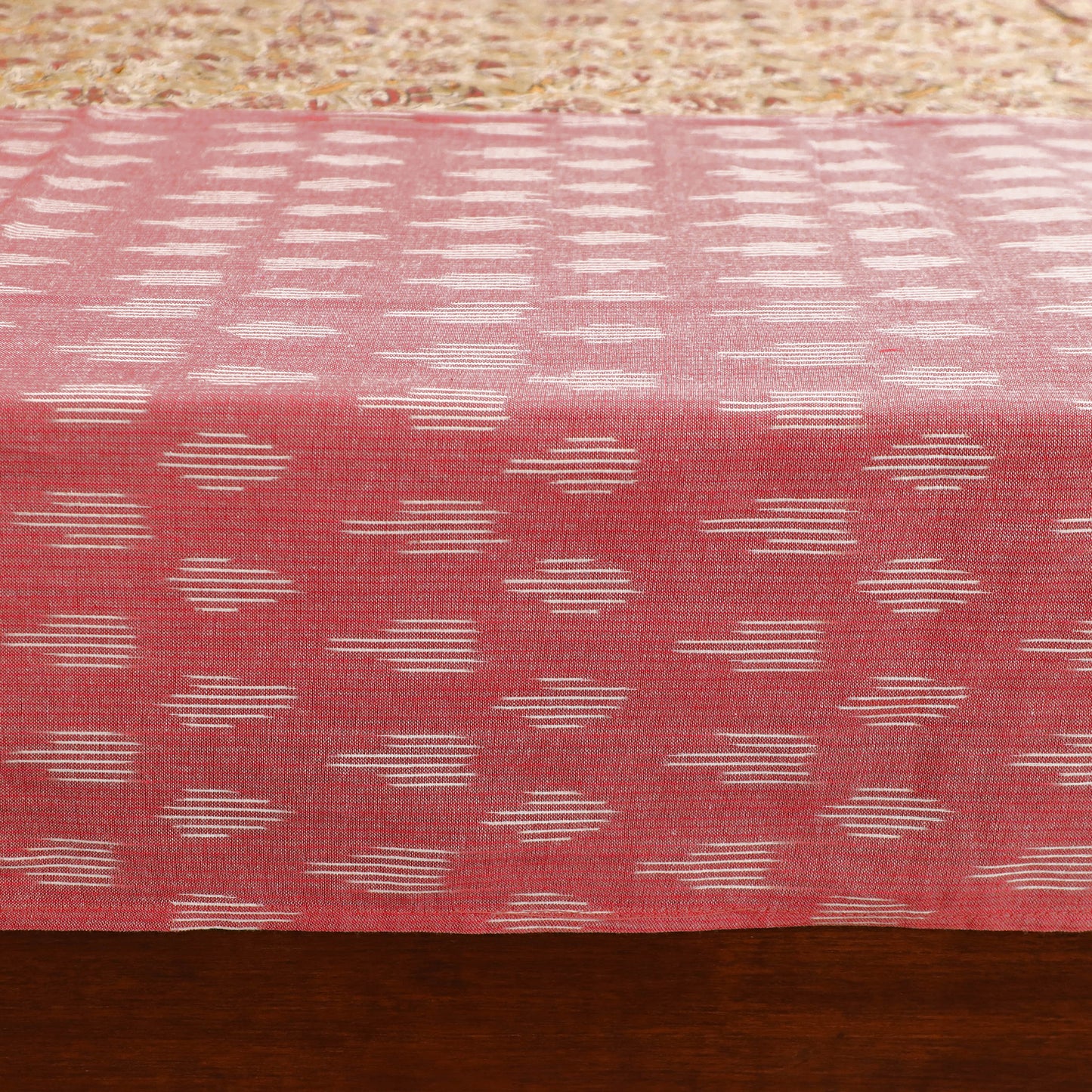 Pochampally Ikat with Kalamkari Patch Cotton Double Bedsheet Set (108 x 90 in) 14
