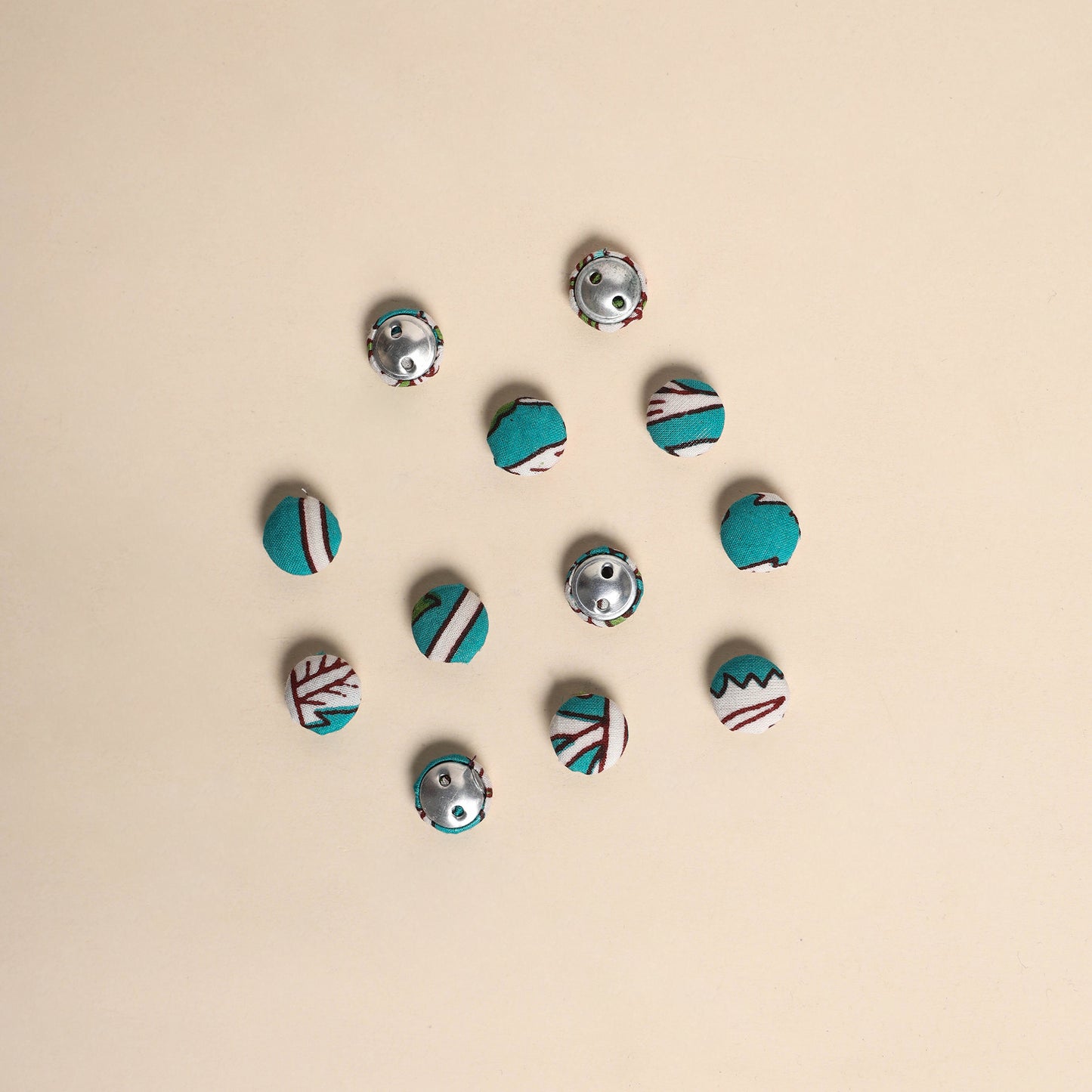  Handmade Fabric Button Small