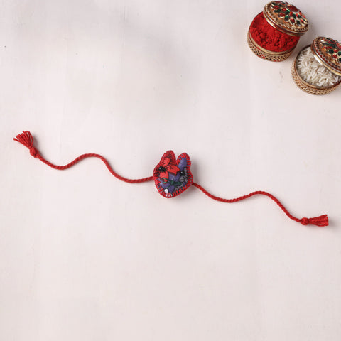 Cat - Handmade Threadwork Kids Rakhi 14