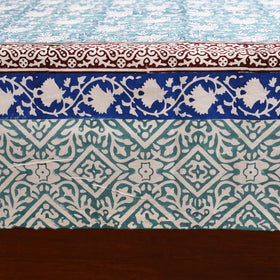 Sanganeri Hand Block Print Cotton Double Bedsheet Set (108 x 90 in) 17