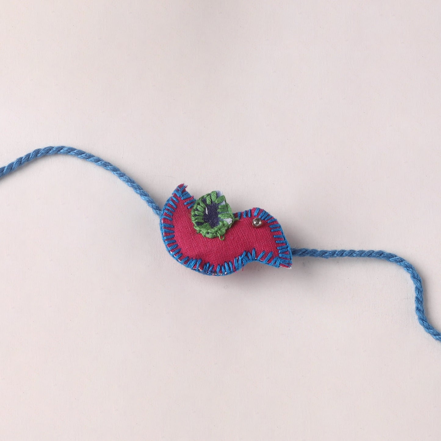 Bird - Handmade Threadwork Kids Rakhi 02