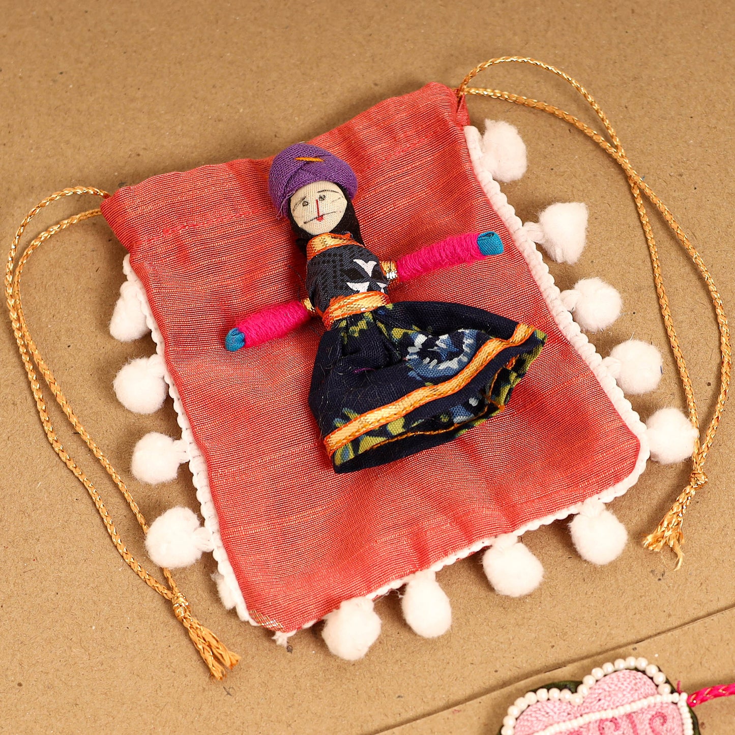  Handmade Thread & Beadwork Rakhi By Jugni