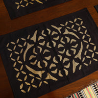 Applique Cut Work Table Runner with Table Mat Set 05