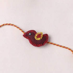 Bird - Handmade Threadwork Kids Rakhi (Assorted) 03