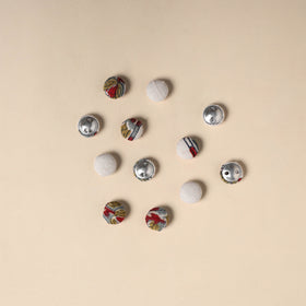  Handmade Fabric Button Small