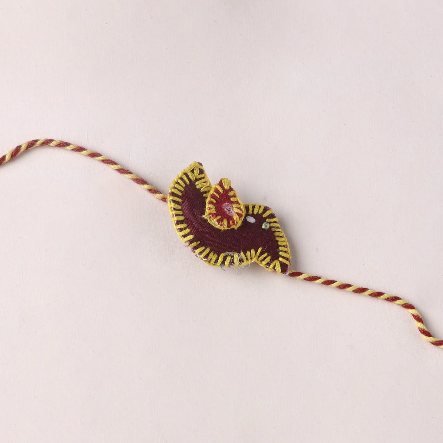 Bird - Handmade Threadwork Kids Rakhi 05