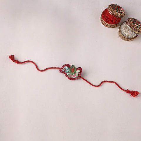 Bird - Handmade Threadwork Kids Rakhi 06