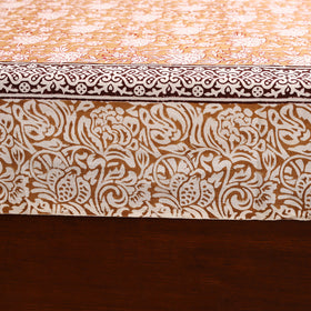 Sanganeri Hand Block Print Cotton Double Bedsheet Set (108 x 90 in) 18