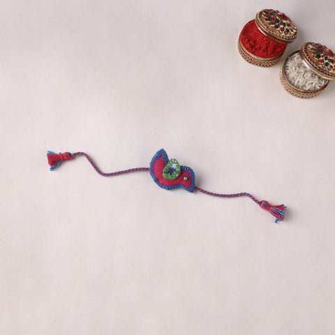 Bird - Handmade Threadwork Kids Rakhi 07