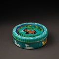  Banaras Handpainted Stainless Steel Roti Box