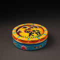  Banaras Handpainted Stainless Steel Roti Box
