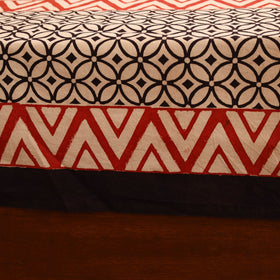 Bagru Hand Block Print Natural Dyed Cotton Double Bedsheet Set (108 x 90 in) 19