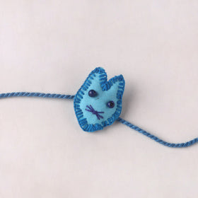 Cat - Handmade Threadwork Kids Rakhi (Assorted) 11