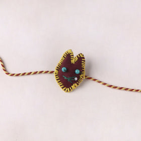 Cat - Handmade Threadwork Kids Rakhi (Assorted) 13