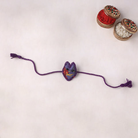 Cat - Handmade Threadwork Kids Rakhi 15