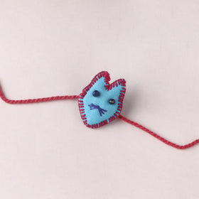Cat - Handmade Threadwork Kids Rakhi (Assorted) 16