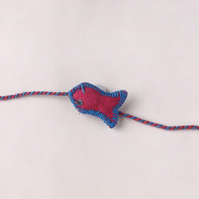 Fish - Handmade Threadwork Kids Rakhi (Assorted) 17
