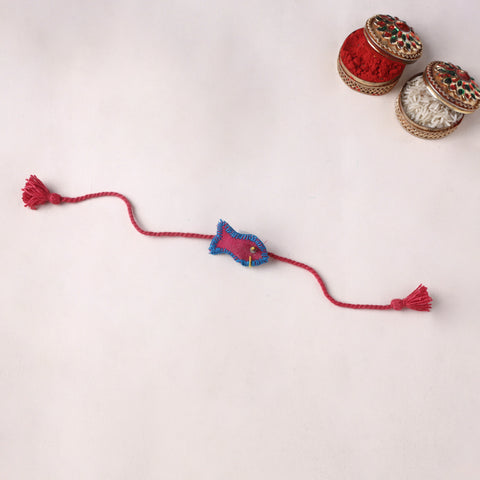 Fish - Handmade Threadwork Kids Rakhi 19