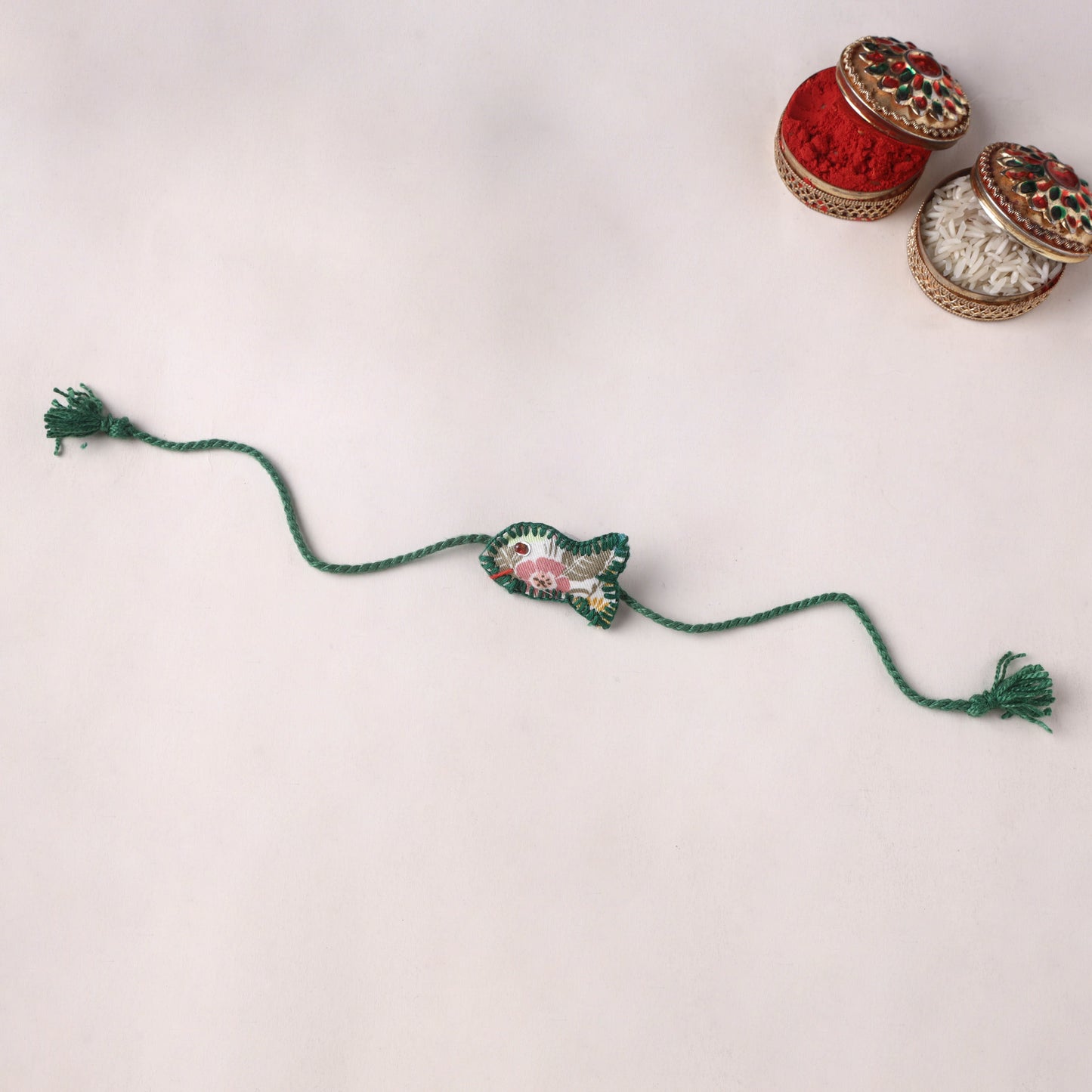 Fish - Handmade Threadwork Kids Rakhi (Assorted) 20