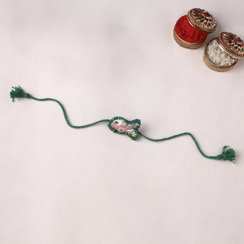 Fish - Handmade Threadwork Kids Rakhi 20