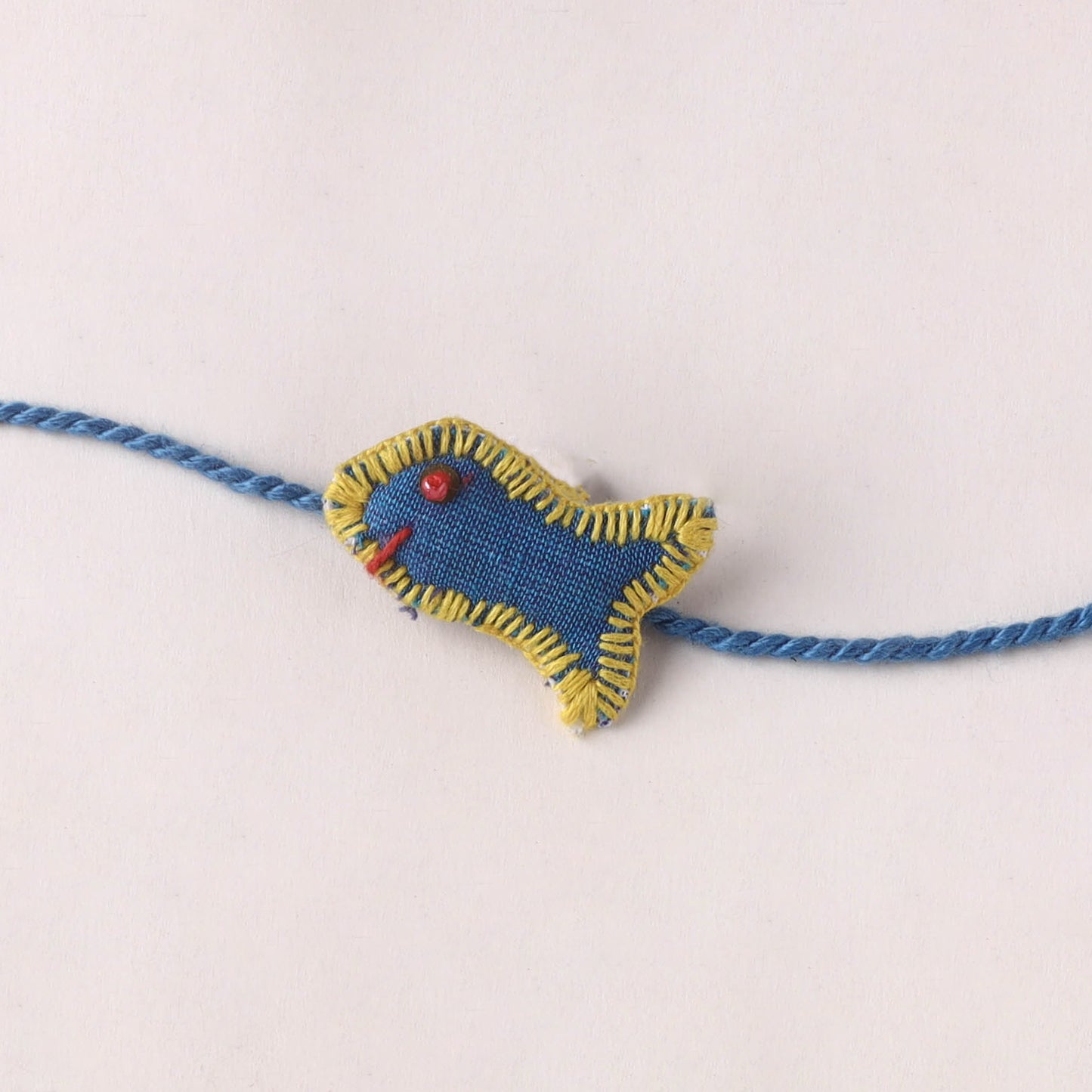 Fish - Handmade Threadwork Kids Rakhi 21