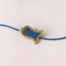 Fish - Handmade Threadwork Kids Rakhi 21
