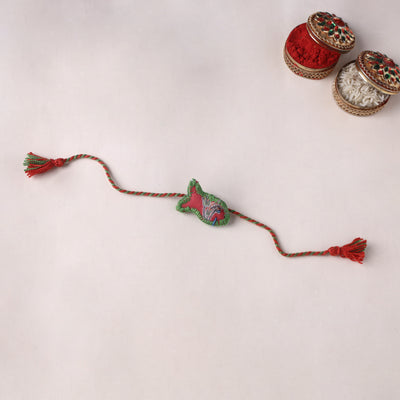 Fish - Handmade Threadwork Kids Rakhi (Assorted) 23