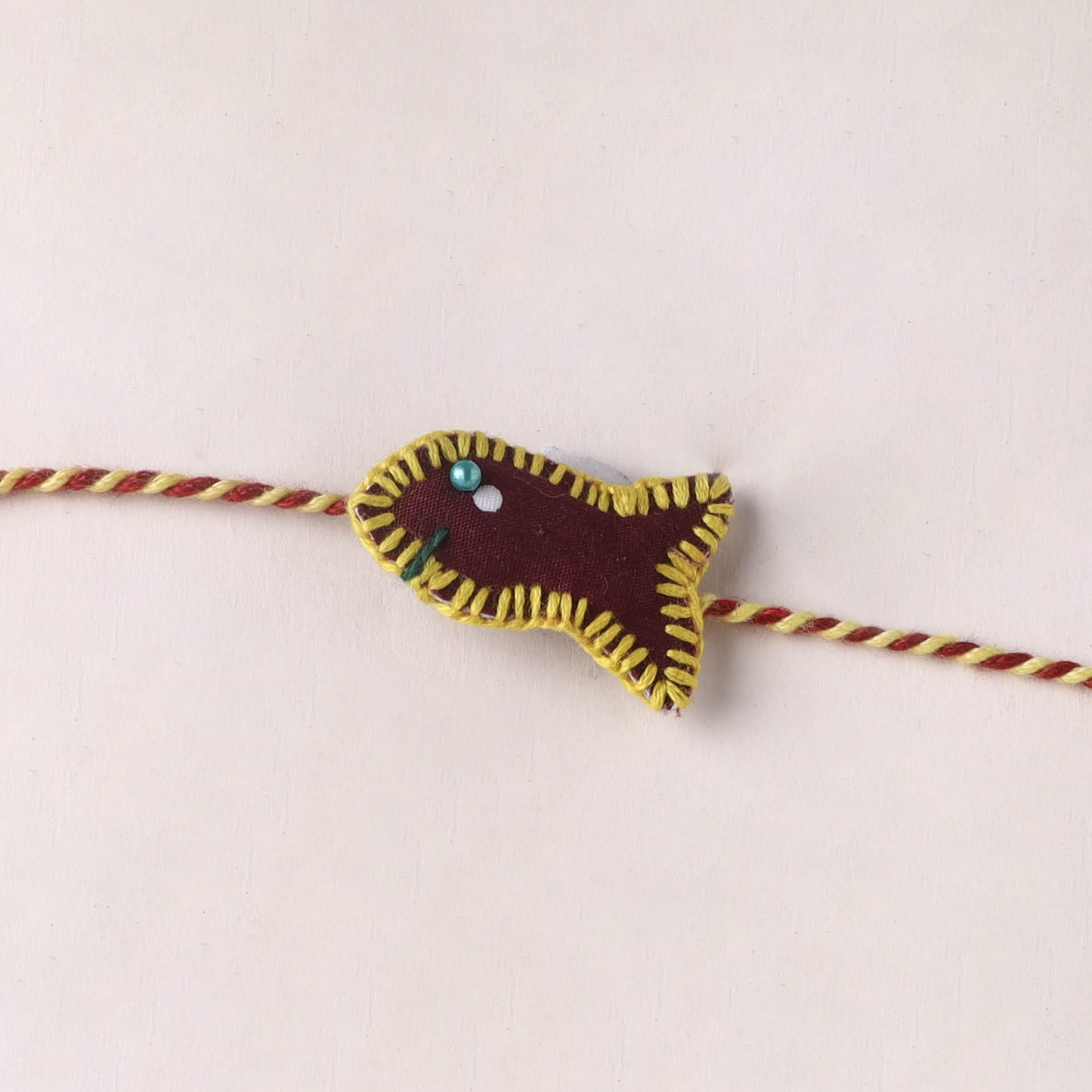 Fish - Handmade Threadwork Kids Rakhi 24