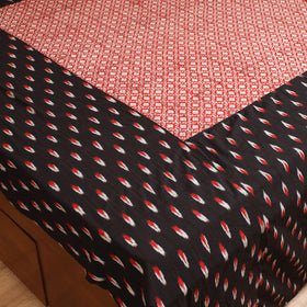 Pochampally Ikat with Bagh Patch Cotton Double Bedsheet Set (108 x 90 in) 27