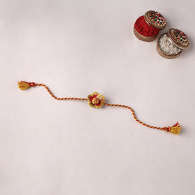 Flower - Handmade Threadwork Kids Rakhi (Assorted) 26