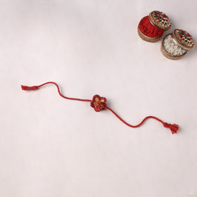 Flower - Handmade Threadwork Kids Rakhi 27