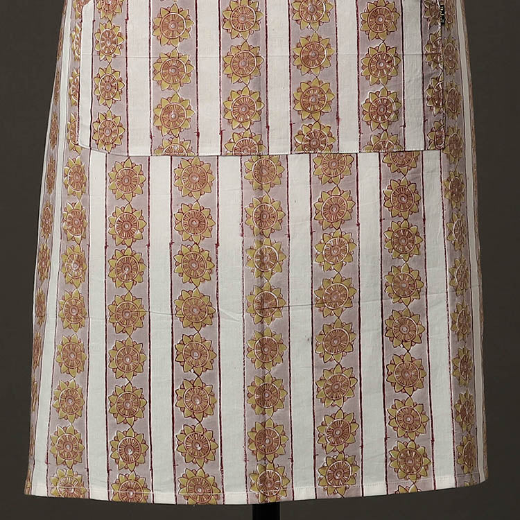 Sanganeri Block Printed Apron 