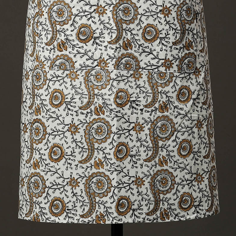 Sanganeri Block Printed Apron 