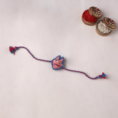 Cat - Handmade Threadwork Kids Rakhi (Assorted) 07